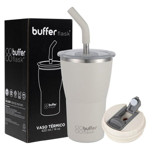 Vaso Térmico Mug Termo Agua Café Roques 420ml Acero Inoxidable - vista principal del producto